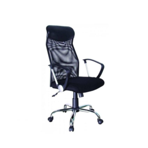 Manager Chair w/Arm Rest (Torin) - Black
