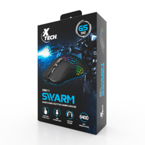 Xtech SWARM XTM-910 - Mouse - right-handed