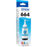 Epson T664 - Cyan - original - ink refill -