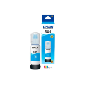 Epson 504 - 70 ml - cyan - original - ink refill -