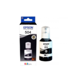 Epson 504 - 127 ml - black - original - ink refill -