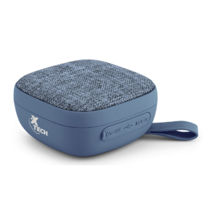 Xtech XTS-600 Yes Speakers - Blue - Ultra-compact speaker with built-in microphone