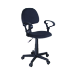 Computer Chair w/ Arm Rest (Black)