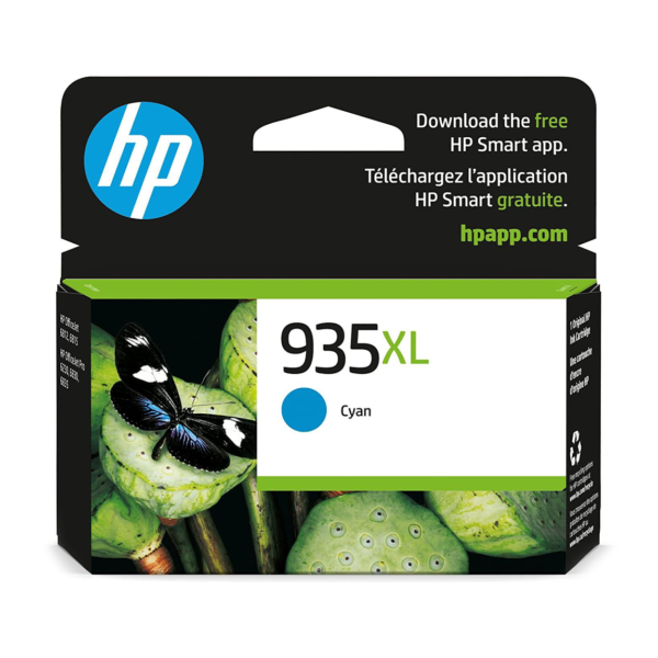 HP 935XL - 9.5 ml - cyan - original - ink cartridge